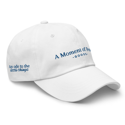Core Collection Dad Hat - White/Blue