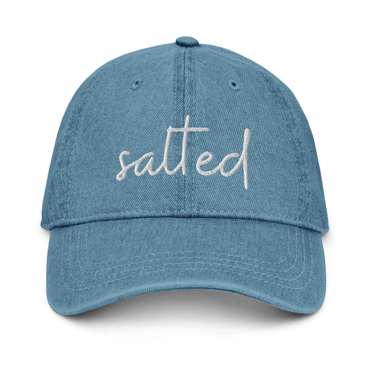 Salted - Blue Denim Dad Hat