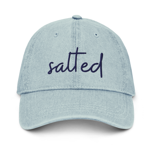 Salted - Light Blue Denim Dad Hat